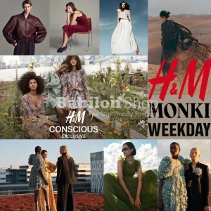 H&M (MONKI, WEEKDAY) - WOMEN'S AND MEN'S MIX - CLOTHES - 17 KG