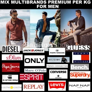 w] zalando.com | peek-cloppenburg.com | vangraaf.com – MEN E-Commerce Mix Multibrand + Premium | 100% NEW (Grade 1 / Category A) – 27 kg 